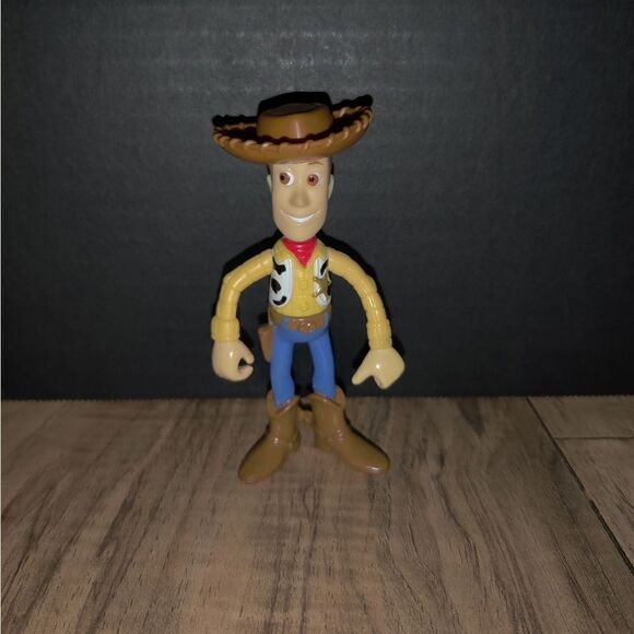 McDonalds Toy Story Woody Happy Meal Toy With Removable Hat Disney Pixar - Picture 6 of 6